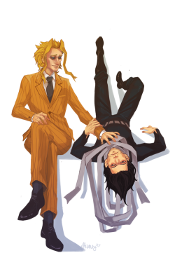 blinkingkills:please also go read How to Succeed in Romance Without Really Trying by my friend plingokat and bask in the awkward shenanigans of Toshi and Aizawa