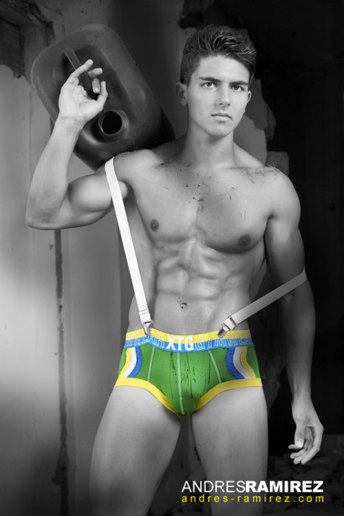  Sexy Colombian model Santiago Quintero by Andres Ramirez. Underwear & swimwear brands: aussieBum, Hurmoso, Joe Snyder, Lasc, XTG, Zylas