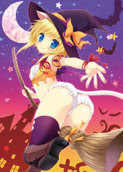 getyournekoshere:  its halloween! Be excited :3