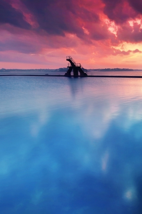 earthyday:  The Old Pool St-Malo France  by David Carbonnier 