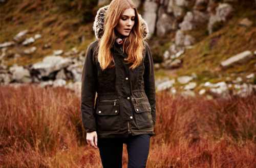 The Barbour Kelsall - Complete with quilted lining, drawstring waist and a detachable faux fur colla