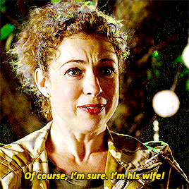 The Doctor And River Song + Being A Besotted Old Married Couple