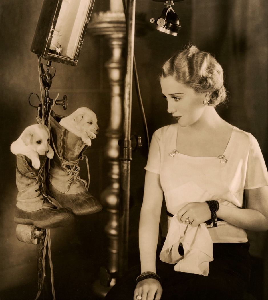 maudelynn:  Bebe Daniels on the set of The Honor of the Family c.1931  photo by