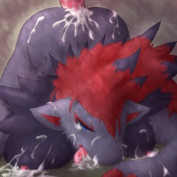 Zoroark getting fucked silly for pokepornislife (john8308)  I