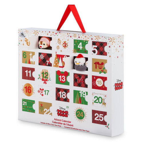 The 2017 Micro Tsum Tsum Advent Calendar is now available on the Disney Store!