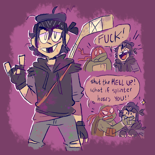 squigglegigs: i bet casey jones listens to mindless self indulgence and the offspring exclusively.