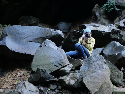 I went to see a waterfall with @ilovedirt and their partner, and it was great.