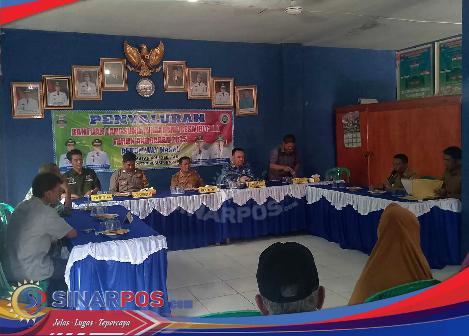 Pekon Way Napal Kecamatan Krui Selatan Realisasikan BLT-DD Tahap Ke 1 Tahun 2025 KE 17 KPM