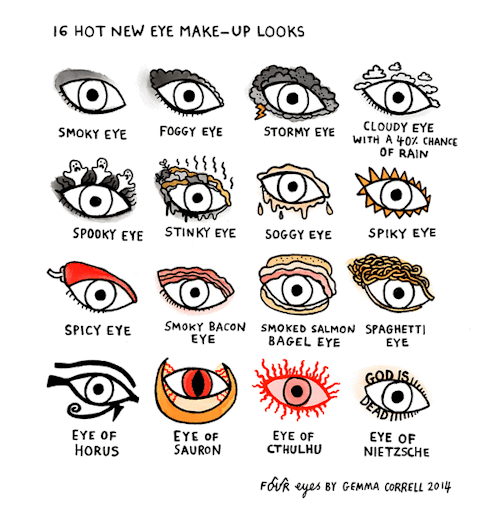 tastefullyoffensive:  [gemmacorrell/foureyes]