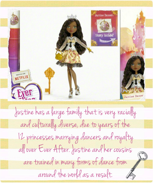  Mattel Ever After High Justine Dancer Doll : Toys & Games