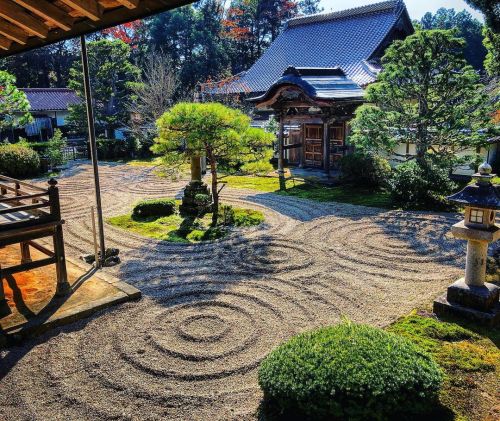 雲樹寺庭園 [ 島根県安来市 ] ② Unjuji Temple Garden, Yasugi, Shimane ーー #足立美術館 の創始者 #足立全康 のルーツの庭園は、砂紋がユニークな江戸時代の