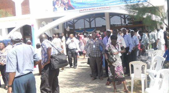 About 10000 Kenya Primary School Heads Arrive In Mombasa for the 3-day conference