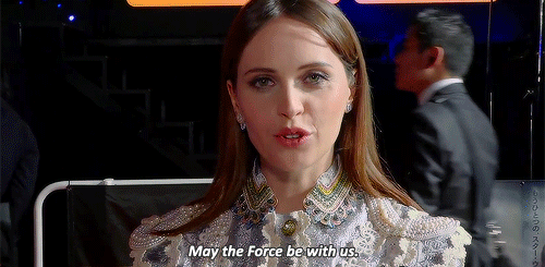 wynonasrider: Felicity Jones and Diego Luna at the premiere of Rogue One: A Star Wars Story in Tokyo, Japan, December 08, 2016 {x}