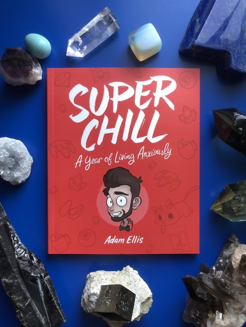 adamtots:My book is out in less than two weeks!!!! It’s almost entirely new comics, and if you pre-order now it’s only ten bucks! superchillbook.com