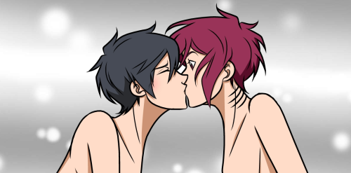 ask-mermen-rinharu: Rin: We were each other’s first kiss.