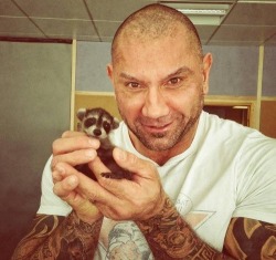 actorswithactionfigures:  Dave Bautista (DRAX