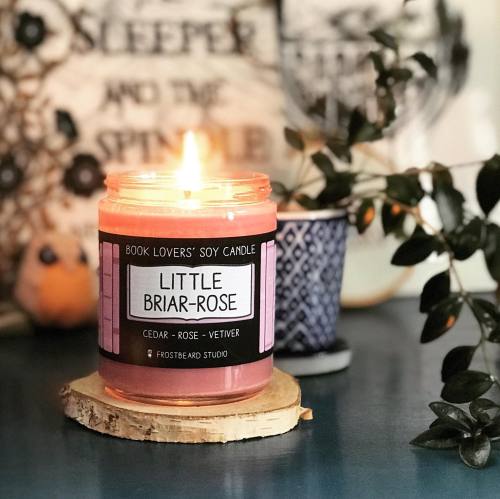 Little Briar Rose is our February candle of the month! Our take on the classic fairytale: this month