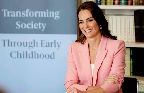 theroyalsandi:The Duchess of Cambridge, hosts a roundtable with Government Ministers and The Early