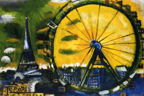 La grande roue (The Big Wheel), Marc Chagall, 1911