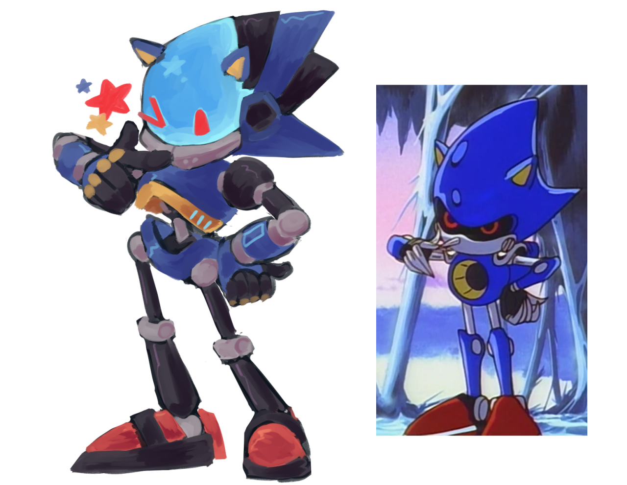 super mecha sonic, Tumblr