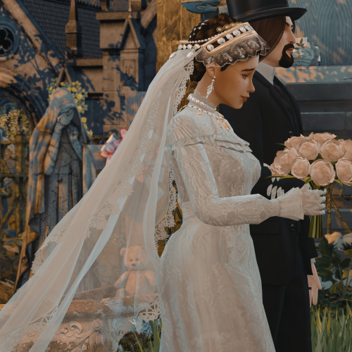 Wedding, pt.1  <3 Thanks to all beautiful cc creators @elfdor @jennisims @zouyousims and others &