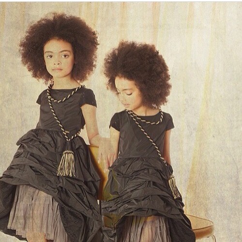 Cuties #frobabies #washandgo #cowash #naturalhair #teamcoils #teambeauty #healthyhair #bighair #vol