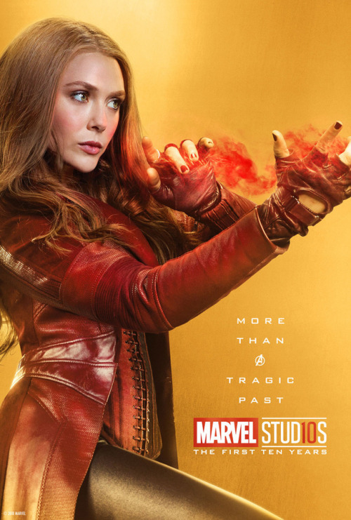 captainpoe:Marvel Female Character 10 Year Posters