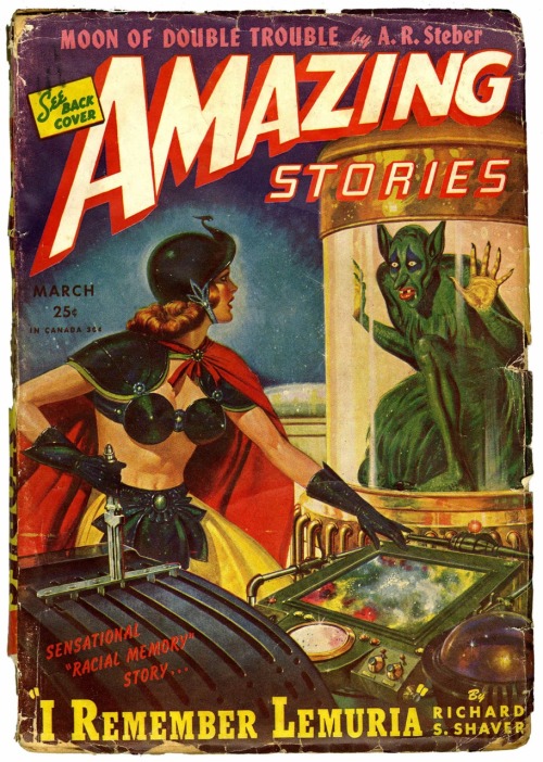 Amazing Stories covers.