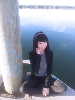 zacarialee:  Sitting at the end of a boat