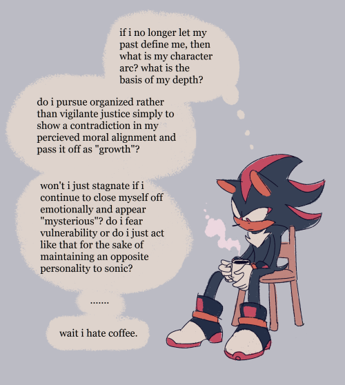 aarokun:a shadow the hedgehog introspective