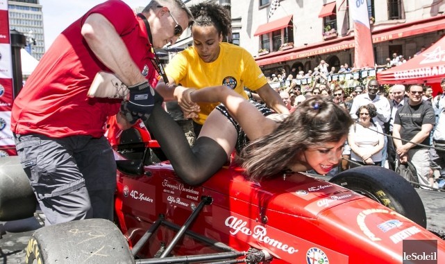 LIBERARON.La mujer detenida cuando irrumpió en un evento del Gran Premio de Canadá de la Fórmula 1, que fue identificada como Neda Topaloski, quien es conocida por ser una de las militantes del grupo Femen, el cual se considera como una organización...