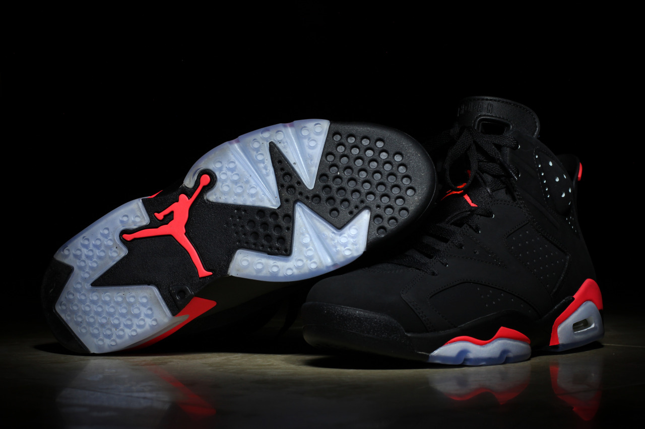 gtfan712:  Air Jordan 6 Retro - Black/Infrared