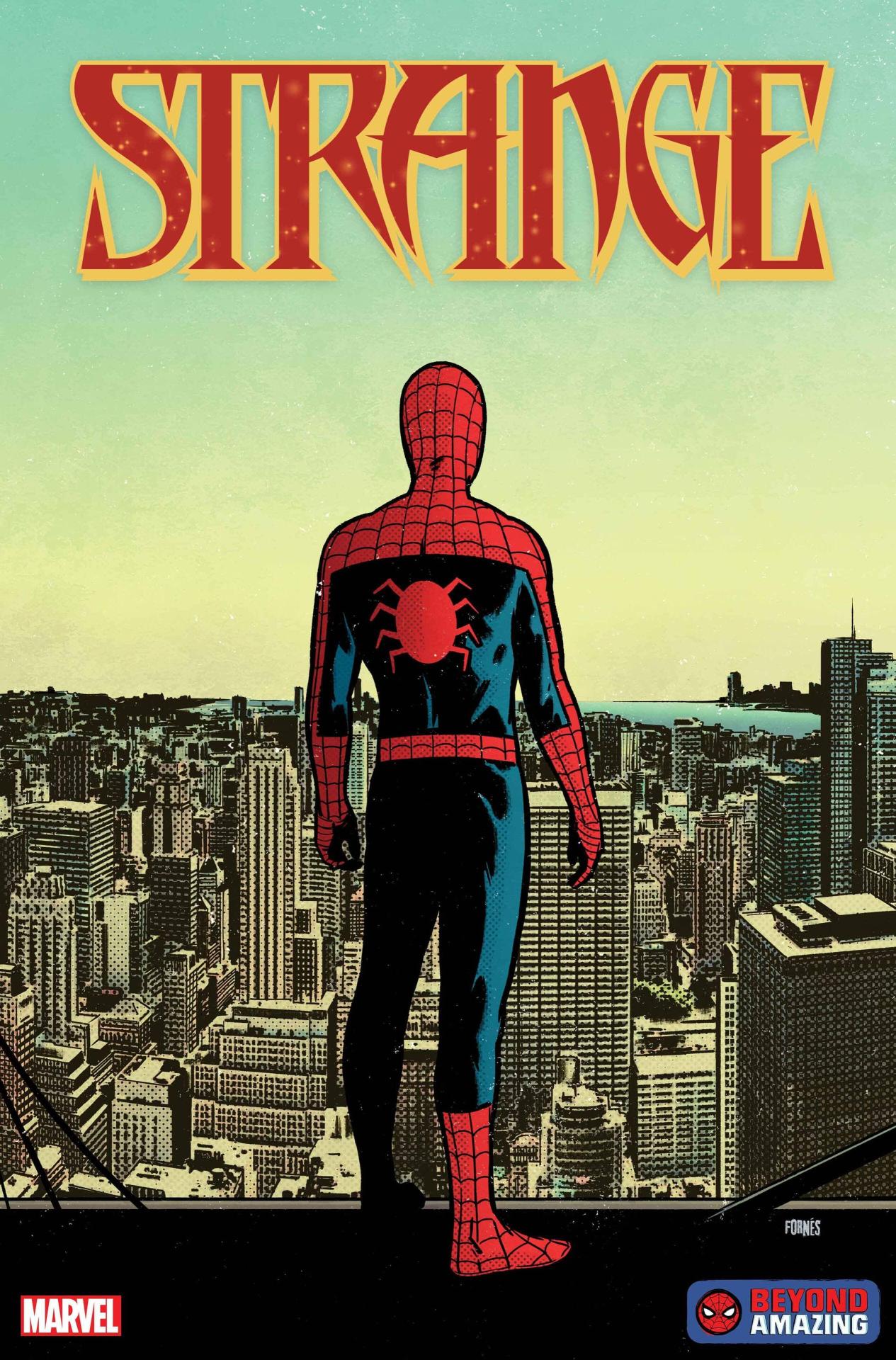 STRANGE #6 BEYOND AMAZING VARIANT COVER by JORGE FORNÉS #spider-man#variant covers#beyond amazing#jorge fornes#marvel#marvel comic #comic book art  #Comfort Food Spider-Man
