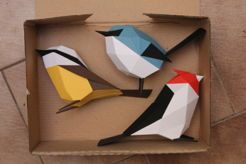 tomscholes: mayahan: Paper Crafts by Estudio Guardabosques yessssssssss