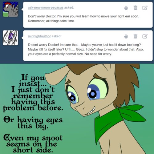 tantamount-time-turner:  ‘The Doctor’ is just fine, th-thank you.  Daww X3