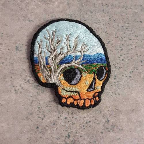 sosuperawesome:  Embroidered Patches by Atomic porn pictures