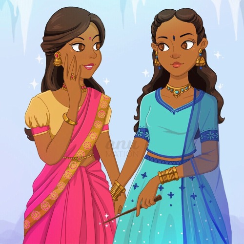 Ladies and Gentlemen, I present to you, Parvati and Padma Patil of Hogwarts, as they SHOULD have app