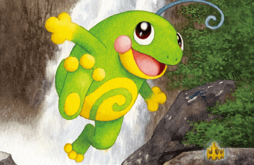 illus. Naoyo Kimura “Politoed” from Unleashed