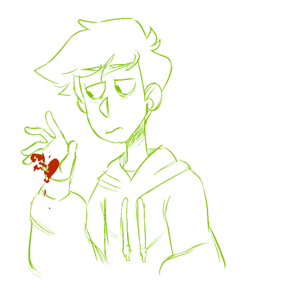 captaindiscourse:  u broke my heart so it’s only fair I break urs 