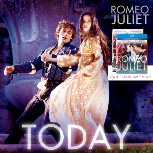 The time is now. Live the moment forever.  bit.ly/RomeoJulietBluray 