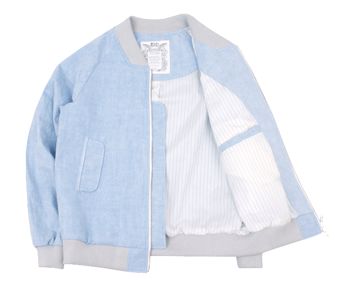 miuroll:  sky blouson 