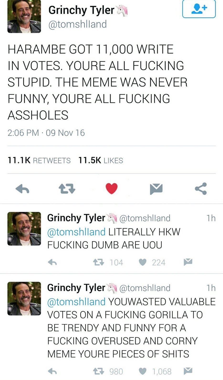 themissiongirl:  quitefranklytv:  @basedheisenberg @jonnyvroom   Some people also