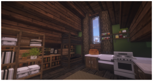 minecwaftclout: pics of my cabin on @bittercraftmc in edelweiss! ❄️