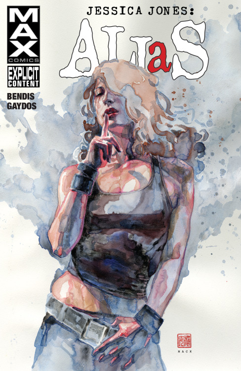 brianmichaelbendis:  FRIDAY BOMB DROP SDCC STYLE!the new cover to  JESSICA JONES: ALIAS volume 3 by drdavidmrmack