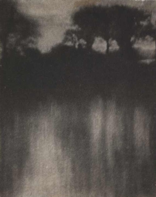 dame-de-pique:J M CGrove- The Still, Glassy Lake, c.1894