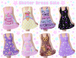 holleyteatime:  ✨ ♡ Skater Dress Sale!