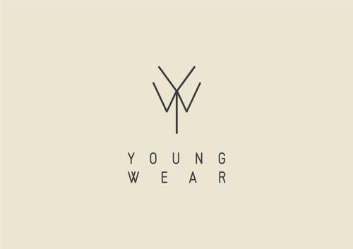 Young Wear logo / Identity branding