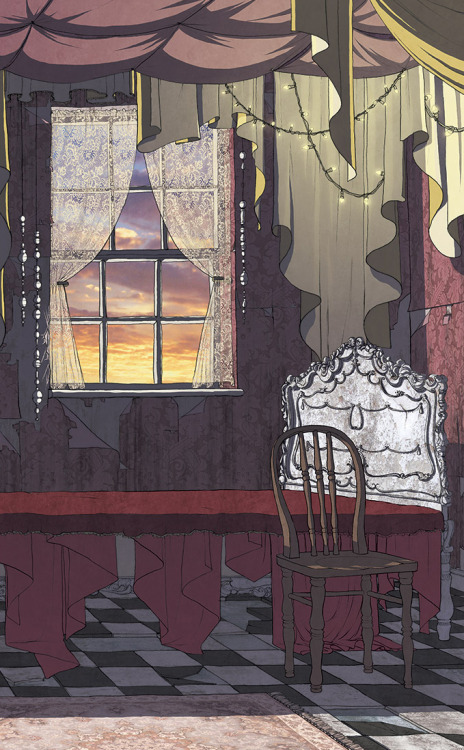 Backgrounds of Freakangels! Found these in a folder full of unused ideas for a Freakangels artbook t