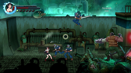 theomeganerd:Final Fantasy VII re-imagined as a 2D side-scrolling beat ’em upFinal Fantasy VII Re-im