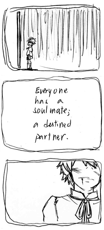 paranoiao:   — Aoba then takes that moment to knee Noiz in the groin because damn brats should know better than to barge in uninvited. …Fucking shoujo sparkles *grumble grumble* And because the Color-Soulmates AU refuses to leave me, more on it under